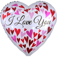 Jumbo Love You Happy Hearts